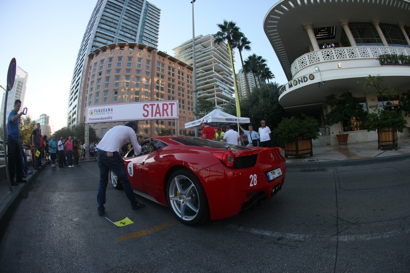 Ferrari Panorama Lebanon 2016 Ride